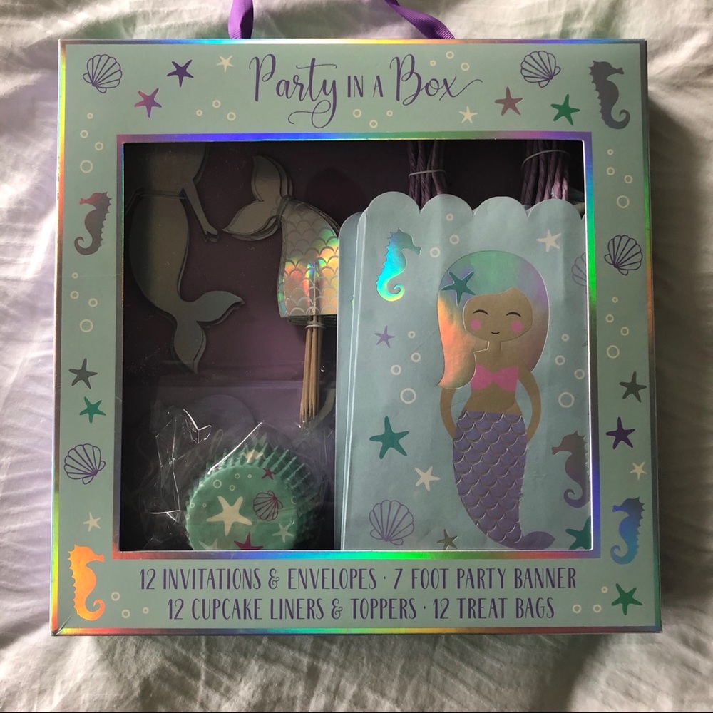 Mermaid Birthday Party Box